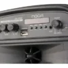 Parlante Noga One Light con bluetooth negro