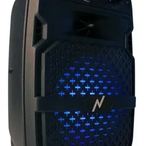 Parlante Noga One Light con bluetooth negro