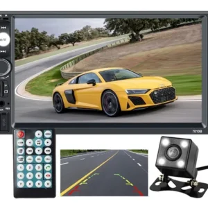 Stereo Auto Doble Din Pantalla Tactil Mirrorlink Camara Rev